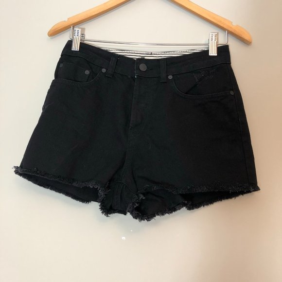 NWOT Roxy Suns Shadow Black Denim Shorts - Picture 2 of 3